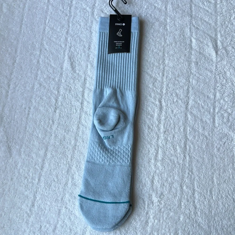 Stance Men’s Casual Combed Cotton Blend Crew Height Mid Cushion Socks